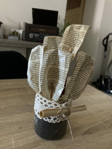 Bouquet origami